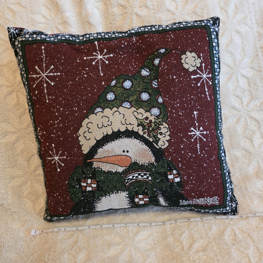 Lisa Hilliker Holiday Pillow